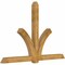 Ekena Millwork Redmond Rough Sawn Timber Gable Bracket, Western Red Cedar, 108"W x 72"H x 6"D x 6"F, 16/12 Pitch GBW108X72X0606RED00RWR - alternate 3
